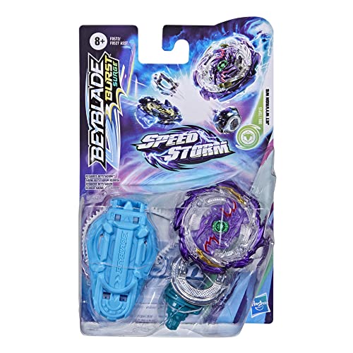 Beyblade Burst Surge Speedstorm Jet Wyvron W6 Spinning Top Starter Pack - Defense Type Battle Spinning Top with Starter, Toy for Kids