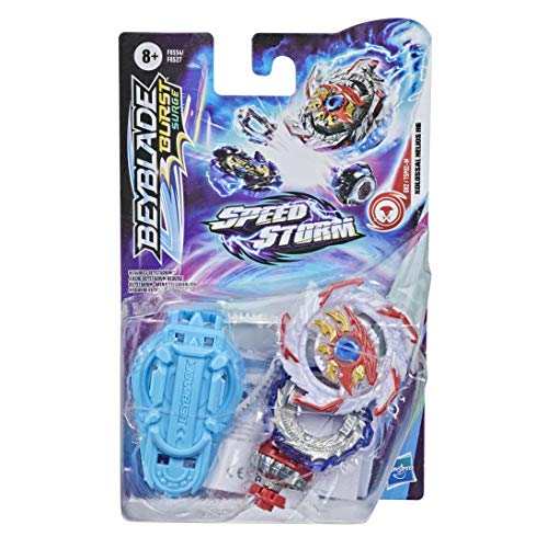 Beyblade Burst Surge Speedstorm - Kit Inicial - Kolossal Helios H6 - Top de Batalla Tipo Equilibrio con Lanzador - Juguete para niños