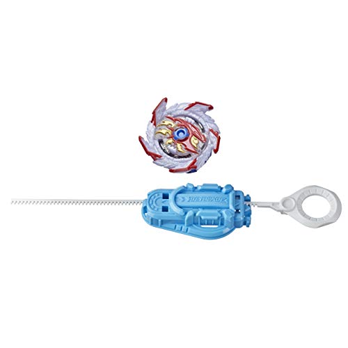 Beyblade Burst Surge Speedstorm - Kit Inicial - Kolossal Helios H6 - Top de Batalla Tipo Equilibrio con Lanzador - Juguete para niños