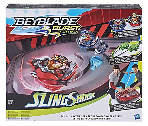 Beyblade-Estadio Turbo Rail, Edad Recomendada: 8 años y más, Talla Única (Hasbro E3629EU4)