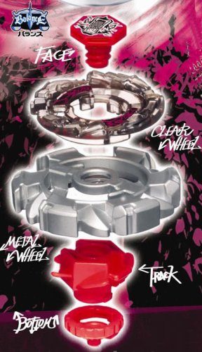 Beyblades Takara Tomy Japanese Beyblade BB-29 Light Launcher D Wolf DF145FS (japan import)