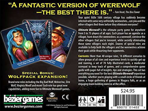 Bezier Games Ultimate Werewolf, edición de Lujo