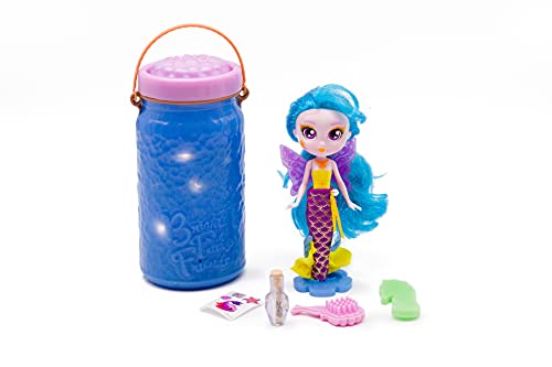 BFF Bright Fairy Friends- Muñecas de Sirena BFF, Color Azul (Funrise 20449)