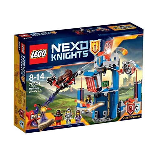 Biblioteca de Merlok 2.0 de Nexo Knight de Lego 70324 