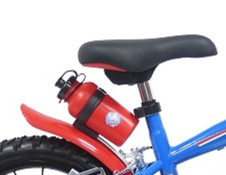 Bicicleta de 14 Pulgadas para niño con Licencia de Avengers – 2 Frenos con portabidón + bidón Trasero