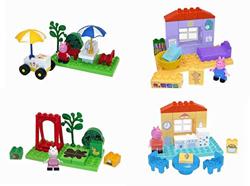 Big 800057102 PlayBig Bloxx - Peppa Pig Basic Sets, modelos surtidos, 1 unidad