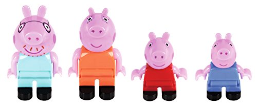 BIG Casa Peppa Pig Bloques de Construcción, 107 Piezas