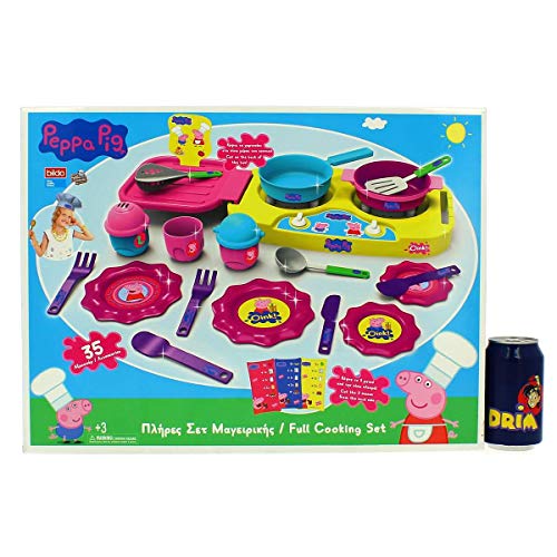 Bildo Juego de Cocina Grande Peppa Pig, Multicolor 8108