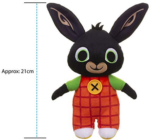 Bing Bunny-Peluche con Orejas Arrugadas, Color 21 cm (Golden Bear Products Ltd 3521)