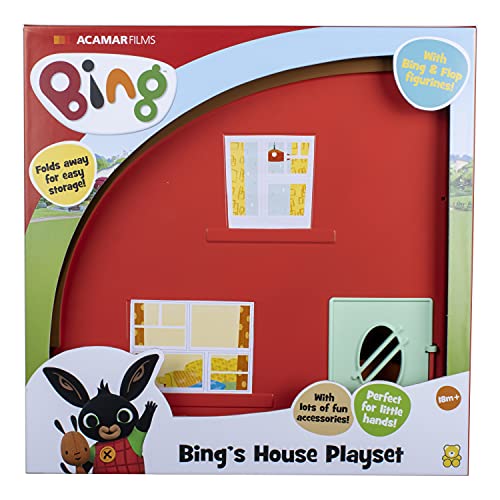 Bing Juego de casa, con Figuras and Flop Play de CBeebies. Resistente, Colorido y Bien Hecho. Niños Mayores de 12 Meses (Golden Bear Products Ltd 3583)