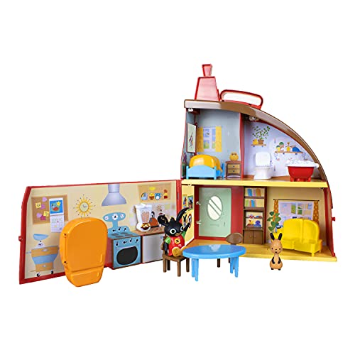 Bing Juego de casa, con Figuras and Flop Play de CBeebies. Resistente, Colorido y Bien Hecho. Niños Mayores de 12 Meses (Golden Bear Products Ltd 3583)