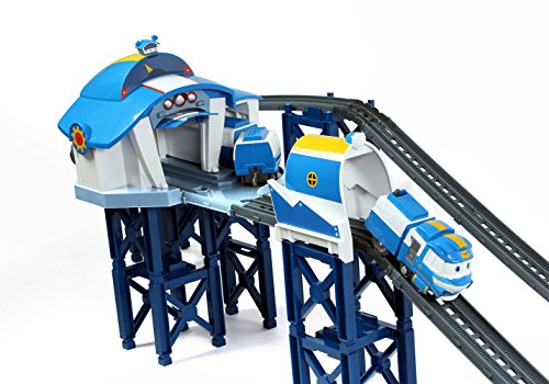 Bizak-62000170 Robot Trains Megaplayset Estación De Kay, Multicolor (62000170)