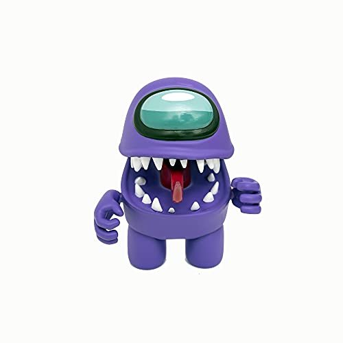 Bizak Among Us - Figura de Acción Pack de 1 en Caja Morado (64116010)