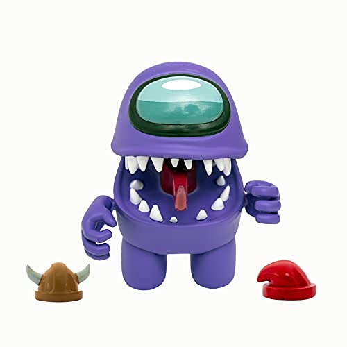 Bizak Among Us - Figura de Acción Pack de 1 en Caja Morado (64116010)