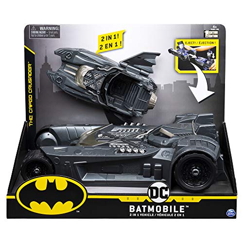 Bizak Batman Batmovil 2 Vehiculos en 1 para Figuras de 10 cm (BIZAK 61927810)