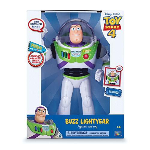 Bizak Buzz Lightyear con Voz (61234070 1) + Woody con Voz, Multicolor, Única (61234071 1)