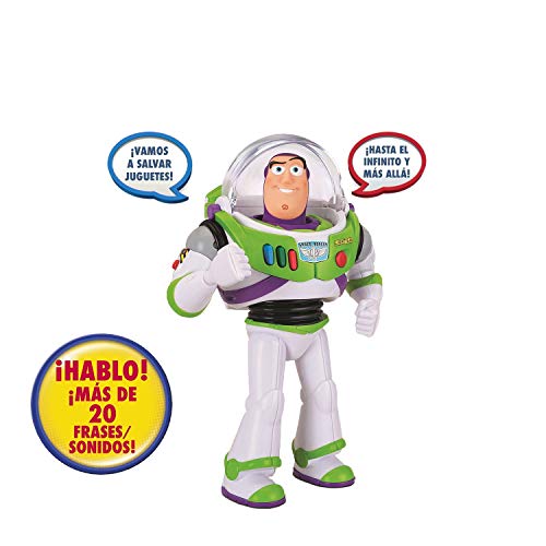 Bizak Buzz Lightyear con Voz (61234070 1) + Woody con Voz, Multicolor, Única (61234071 1)