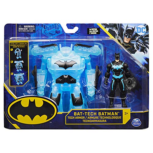 Bizak- DC Comics Batman figura 10 cm con armadura Bat Tech (61927829)