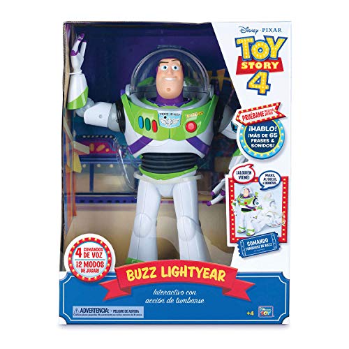 Bizak Toy Story Figura Articulada Buzz Lightyear Super Interactivo 30 cm (61234432)