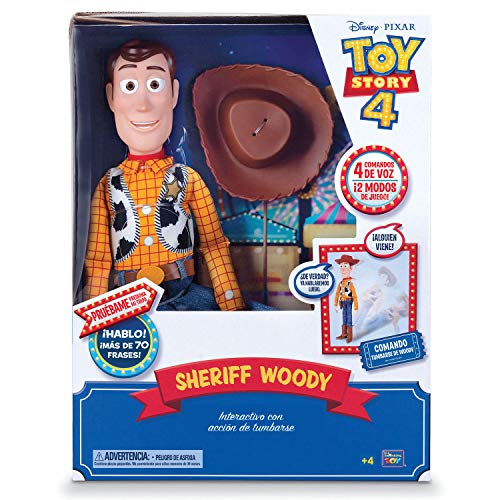 Bizak Toy Story Figura Articulada Woody Super Interactivo 40 cm (61234431)