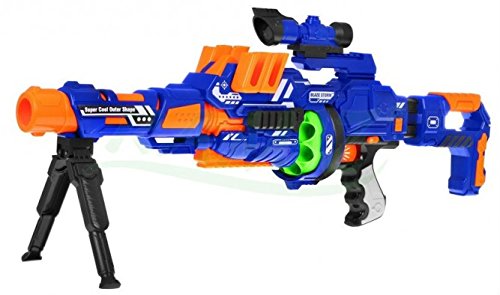 Blaze Storm - Modulus - Blaster Automático de Juguete - Azul