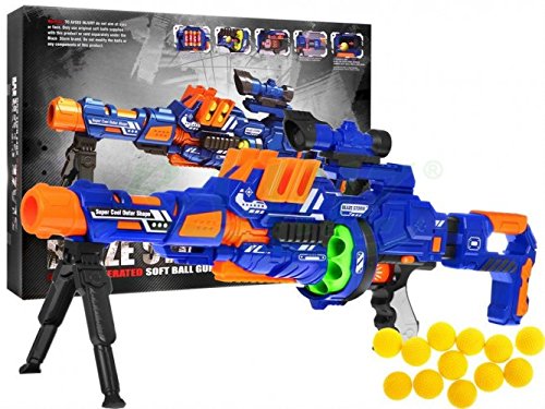 Blaze Storm - Modulus - Blaster Automático de Juguete - Azul