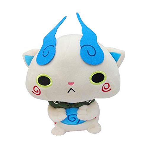 Bleyoum Peluche 30cm Yokai Yo-Kai Watch Cat Jibanyan Komasan Whisper Felpa Animales De Peluche Juguetes Muñeca para Niños Niños