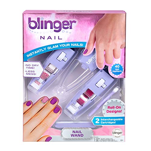 Blinger BGW0022 - Pegatinas para uñas con 2 Rollos de Pegatinas, Estilo 3, para niños a Partir de 6 años