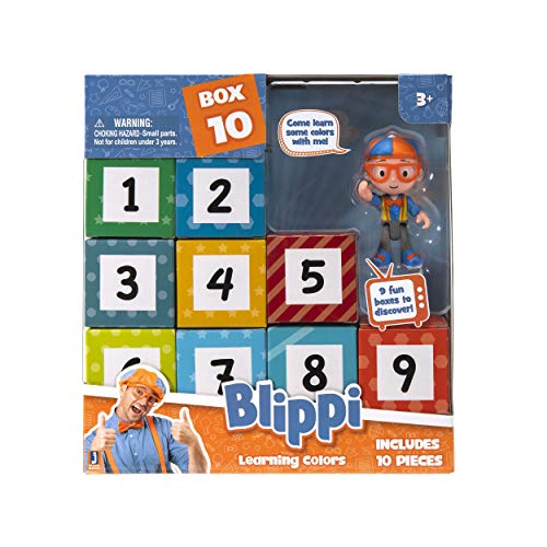 Blippi Juguete, Colores de Aprendizaje (Toy Partner BLP0011)