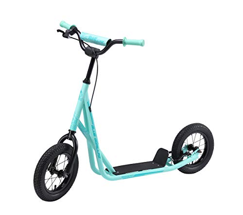 BLUE GORILLAZ Patinete Infantil Patineta Scooter 12" para niños y niñas a Partir de 6-7 años | Menta