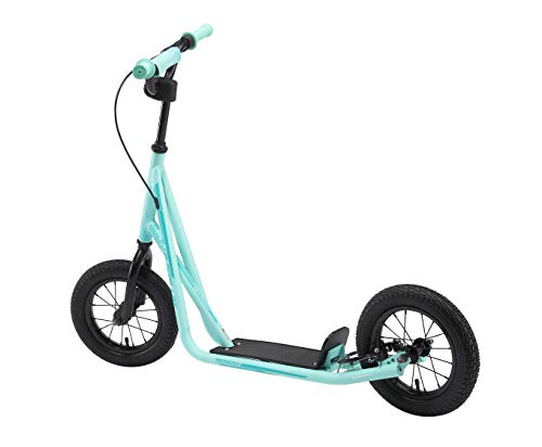 BLUE GORILLAZ Patinete Infantil Patineta Scooter 12" para niños y niñas a Partir de 6-7 años | Menta