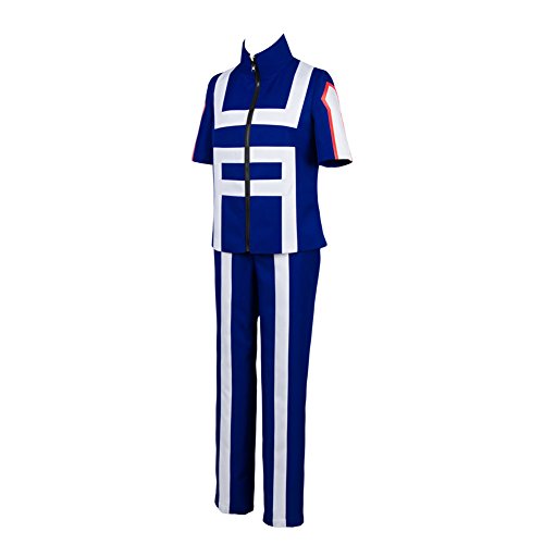 Boku No Hero Academia Cosplay Traje Mi Héroe Academia Uniforme Izuku Midoriya Traje De Entrenamiento Uniforme Azul