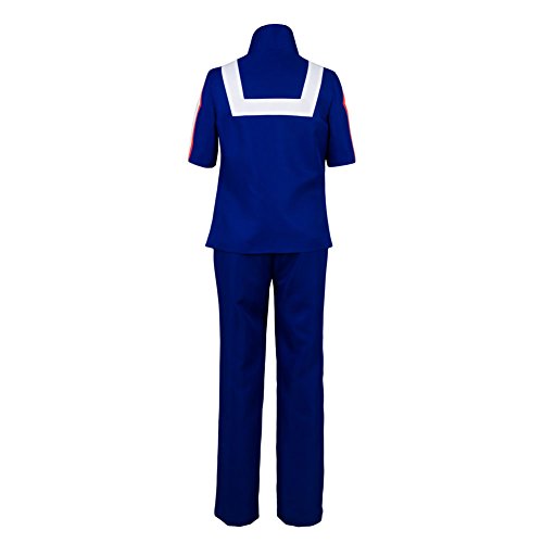 Boku No Hero Academia Cosplay Traje Mi Héroe Academia Uniforme Izuku Midoriya Traje De Entrenamiento Uniforme Azul