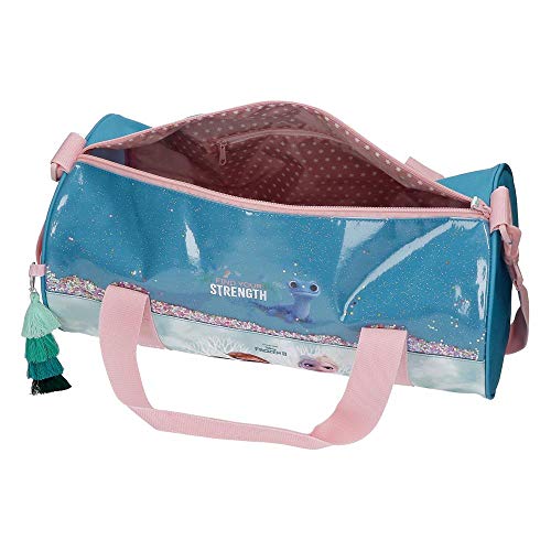 Bolsa de Viaje Frozen Find Your Strenght, Azul, 35x21x11,5 cm