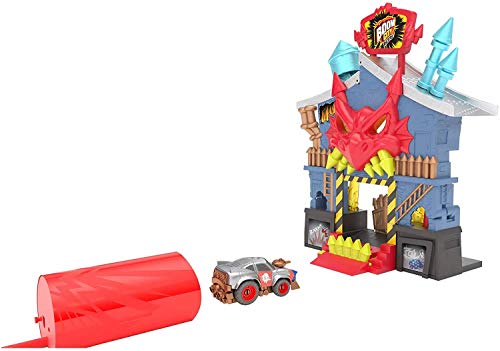 Boom City Racers - Infierno Explosivo, set de juego, incluye 1 coche (Famosa BMC02000)