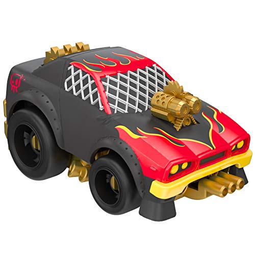 Boom City Racers, Starter Pack (Serie 1), 1 Coche Misterio y Accesorios para Hacer cascadas, Lanzador de Sonido y Luces, Juguete para niños a Partir de 4 años, BMC01, BMC01000