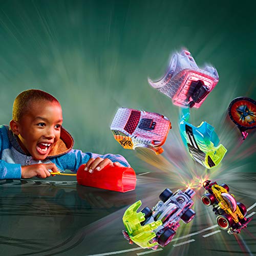 Boom City Racers, Two Pack (Serie 1), 2 Coches, Incluido 1 Misterio, para Correr y explotar al Impacto, Juguete para niños a Partir de 4 años, BMC04, BMC04000