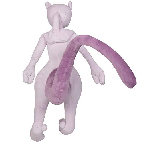 Boti 35799 - Peluche de acción Mewtwo, Conocido por Pokémon película Detective Pikachu, 30 cm de Alto, para acurrucarse y Jugar, imprescindible para Todos los Fans,, Multicolor