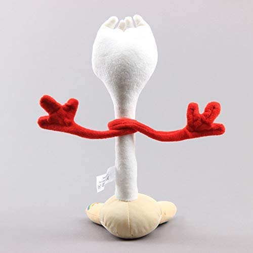 Boufery Peluche de Juguete Forky de película de Dibujos Animados, Figura Almohada de muñeca de Anime de Peluche Suave, Regalo de cumpleaños para niños de 11 `` 28 cm