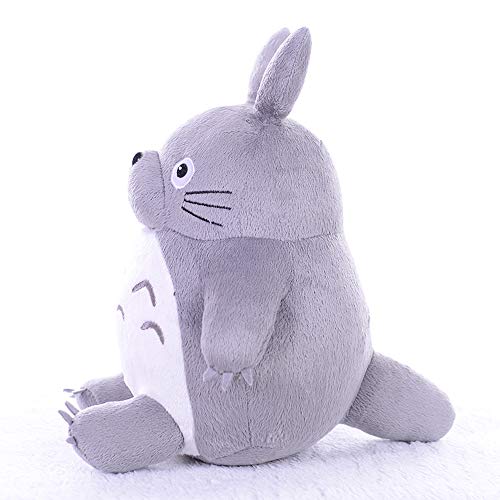 Boufery Totoro Peluches Suave, Cojín de Almohada de Dibujos Animados de Animales de Peluche, Lindo Gato Gordo Chinchillas Niños Cumpleaños Navidad