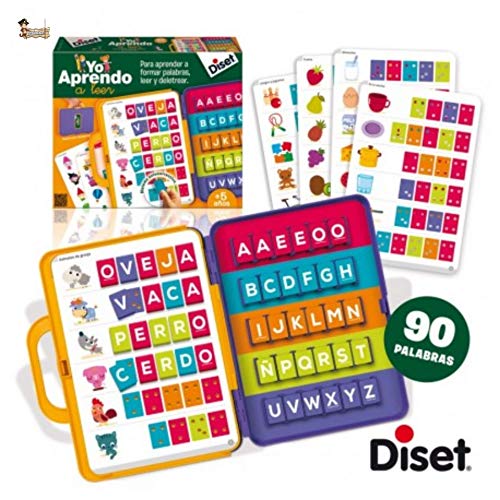 BricoLoco. Juego educativo Yo aprendo a leer. Juego ideal para practicar la lectura de Diset