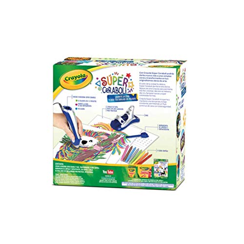 BricoLoco. Super ceraboli Crayola Koala. Calienta crayón. Juego de manualidades pintar