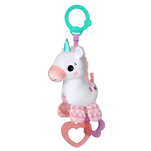 Bright Starts, Juguete de Peluche colgante, unicornio