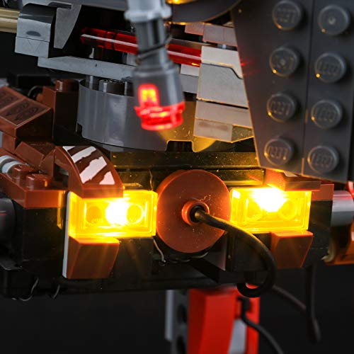 BRIKSMAX Kit de iluminación LED Lego Star Wars AT-ST Raider di The Mandalorian - Compatible con Lego 75254 Building Blocks Model- No incluir el Conjunto de Lego