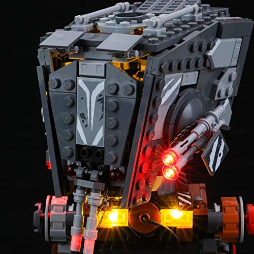 BRIKSMAX Kit de iluminación LED Lego Star Wars AT-ST Raider di The Mandalorian - Compatible con Lego 75254 Building Blocks Model- No incluir el Conjunto de Lego