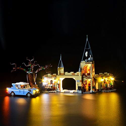 BRIKSMAX Kit de Iluminación Led para Harry Potter - Sauce Boxeador de Hogwarts-Compatible con Ladrillos de Construcción Lego Modelo 75953-Juego de Legos no Incluido