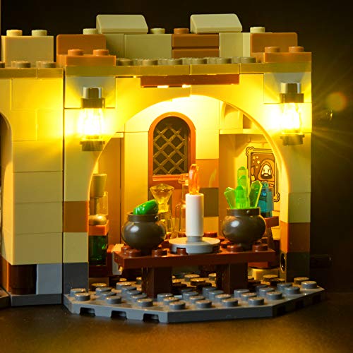 BRIKSMAX Kit de Iluminación Led para Harry Potter - Sauce Boxeador de Hogwarts-Compatible con Ladrillos de Construcción Lego Modelo 75953-Juego de Legos no Incluido