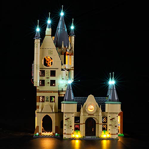 BRIKSMAX Kit de Iluminación Led para Hogwarts™ Astronomy Tower,Compatible con Ladrillos de Construcción Lego Modelo 75969, Juego de Legos no Incluido