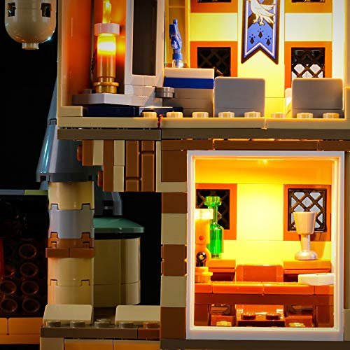 BRIKSMAX Kit de Iluminación Led para Hogwarts™ Astronomy Tower,Compatible con Ladrillos de Construcción Lego Modelo 75969, Juego de Legos no Incluido