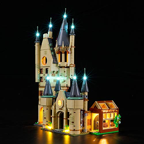 BRIKSMAX Kit de Iluminación Led para Hogwarts™ Astronomy Tower,Compatible con Ladrillos de Construcción Lego Modelo 75969, Juego de Legos no Incluido